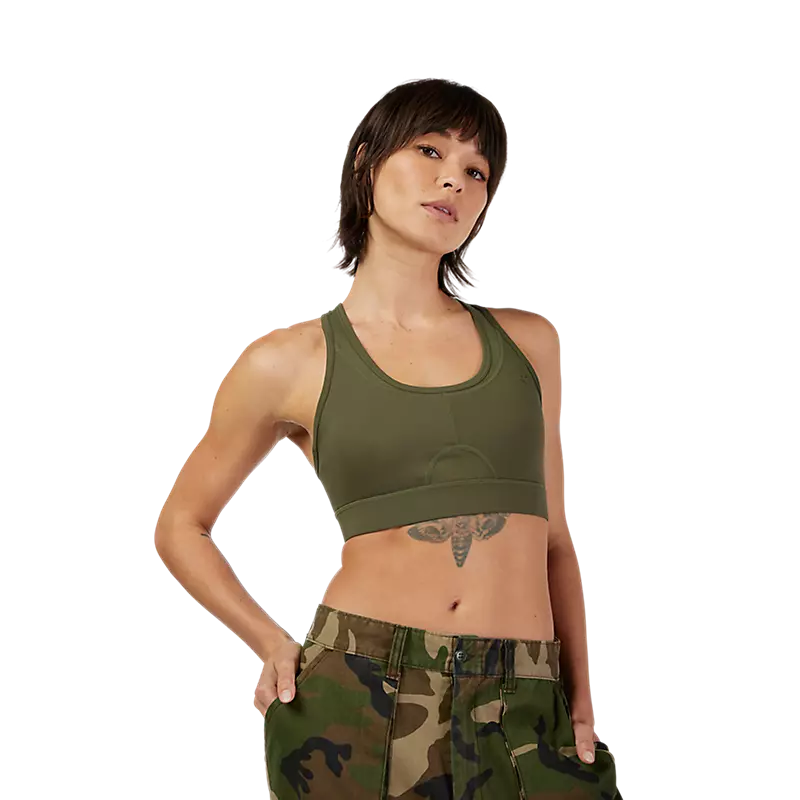 WOMEN'S MOTIVE BRA (Olive Green) | Fox Racing