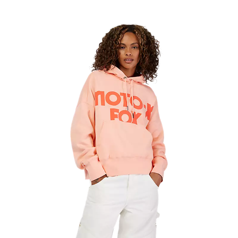 WOMEN'S MOTO-X OVERSIZED FLC PO (Pale Pink) | Fox Racing