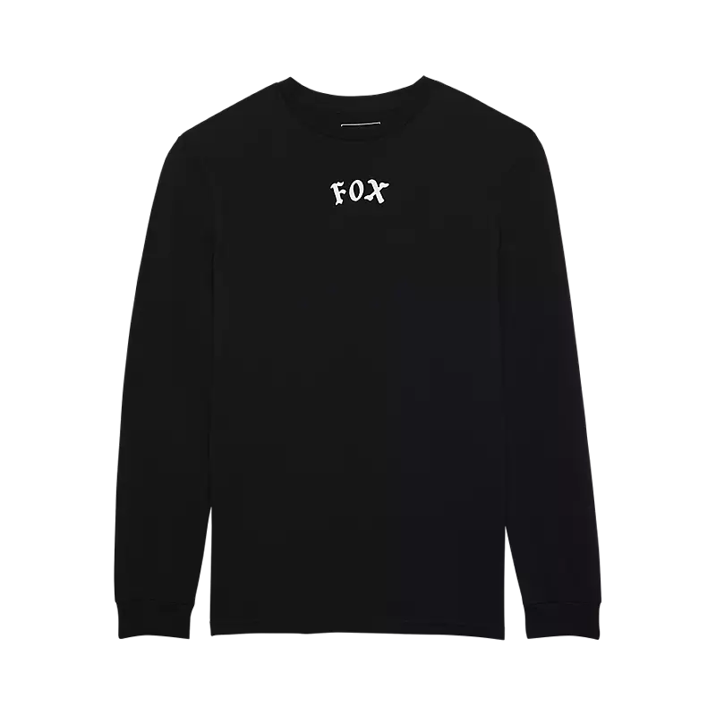 MENS RACE CREW LS PREMIUM TEE (BLK) | Fox Racing