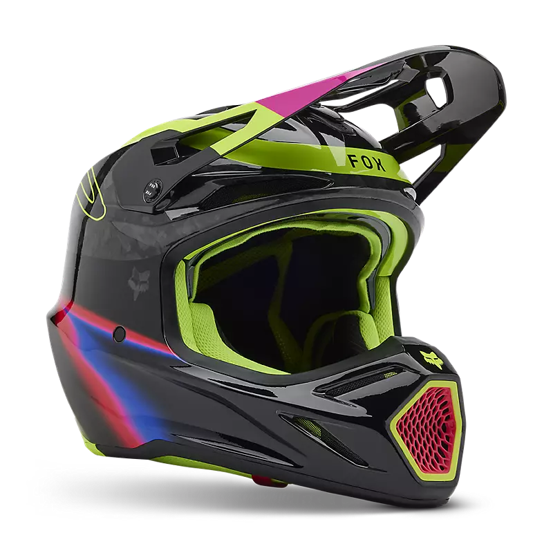V3 RS ENERGY HELMET (Black) | Fox Racing