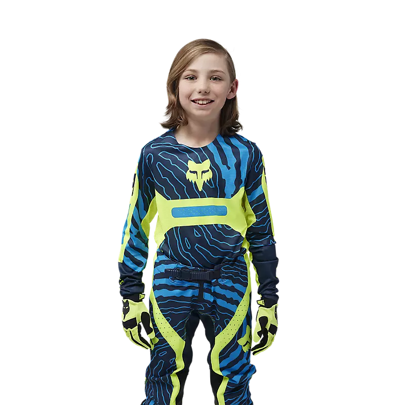 YTH FLEXAIR IMPRESSION JERSEY (FLO YLW) | Fox Racing