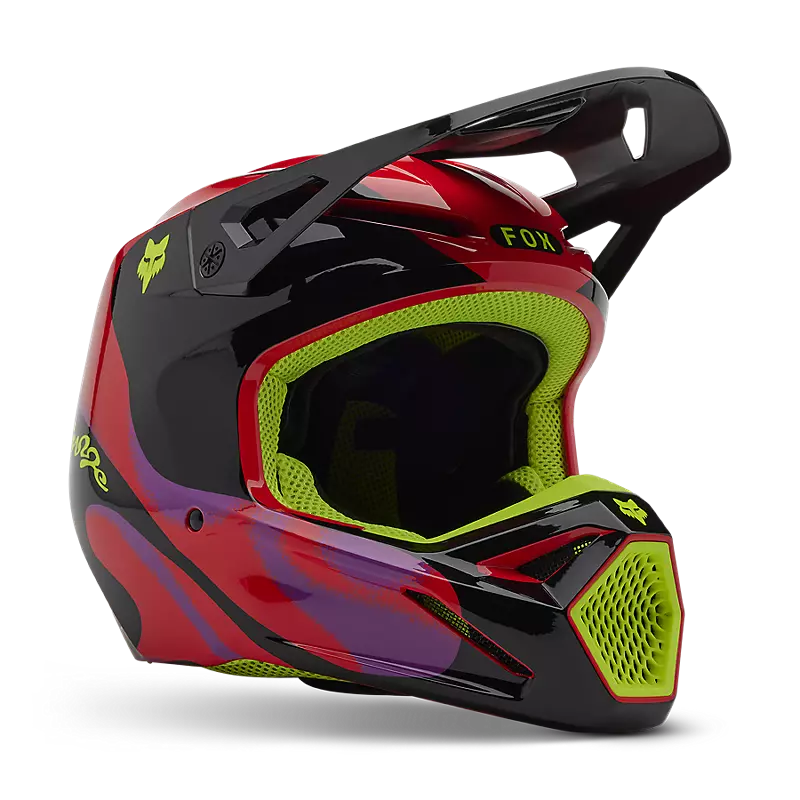 V1 EMOTION HELMET (FLO RED) | Fox Racing