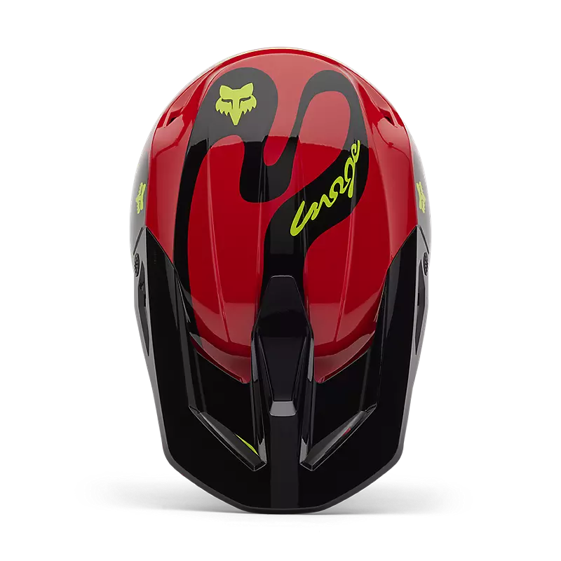 V1 EMOTION HELMET (FLO RED) | Fox Racing