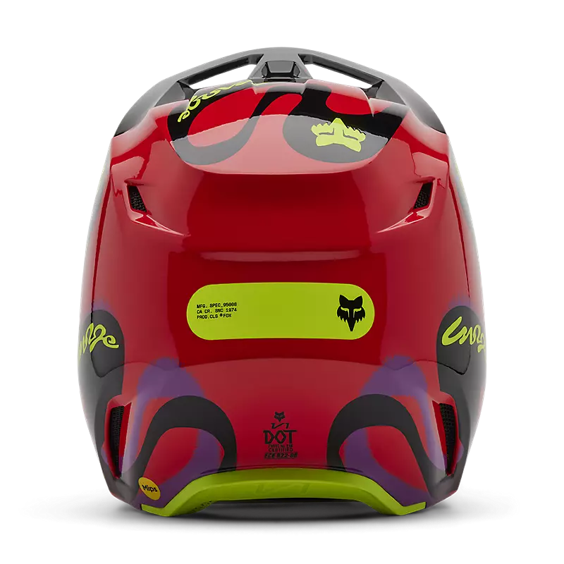 V1 EMOTION HELMET (FLO RED) | Fox Racing