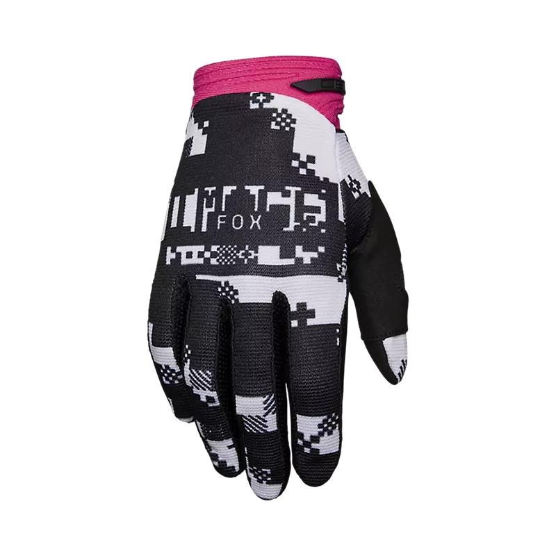 180 DIGI IMAGE GLOVE (Black/Pink) | Fox Racing