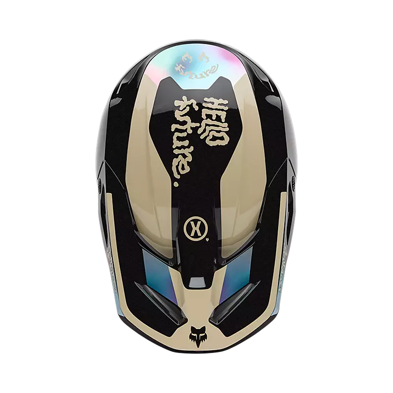 V1 HELLO FUTURE HELMET (Black) | Fox Racing