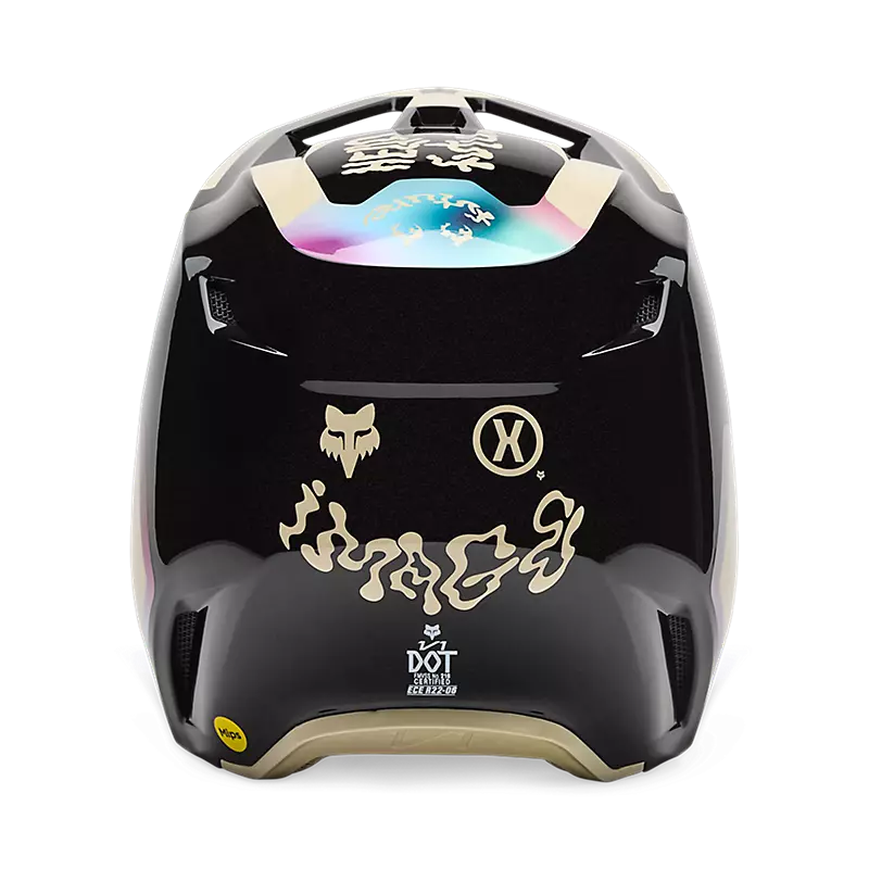 V1 HELLO FUTURE HELMET (Black) | Fox Racing