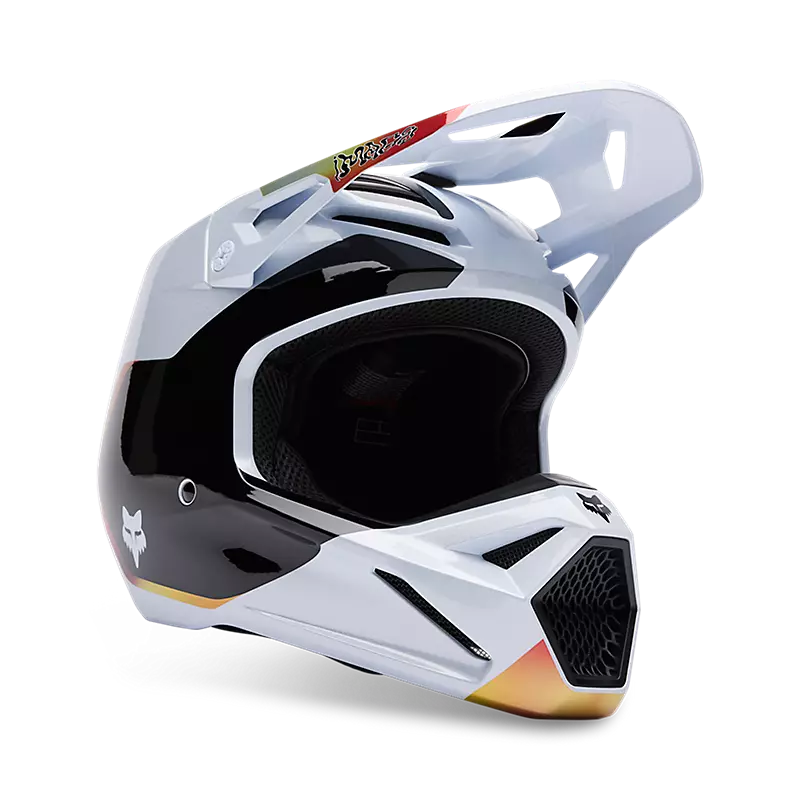 V1 HELLO FUTURE HELMET (White) | Fox Racing