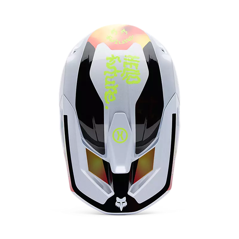 V1 HELLO FUTURE HELMET (White) | Fox Racing