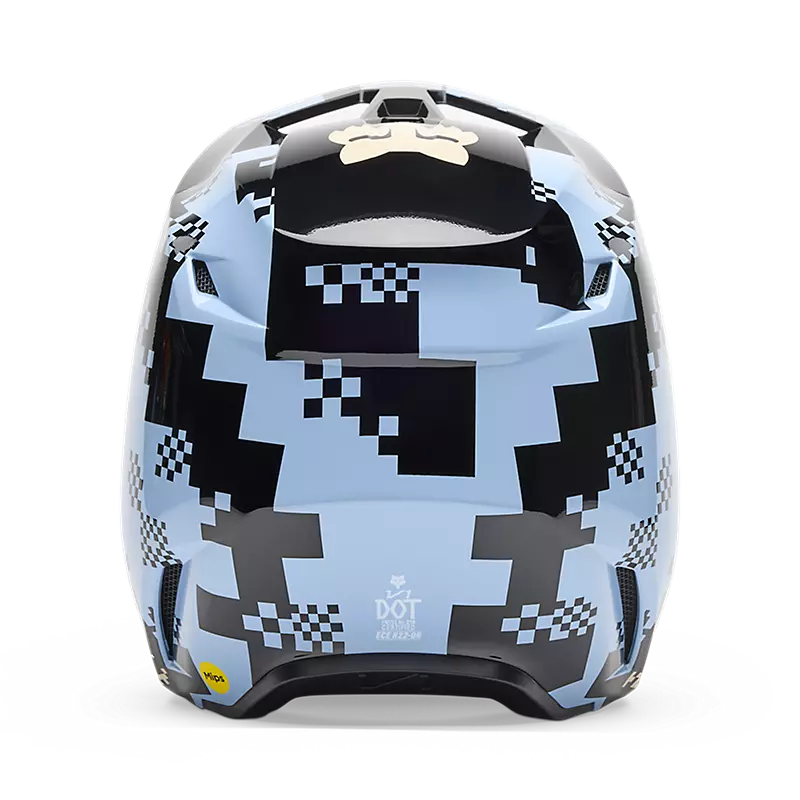 V1 DIGI IMAGE HELMET (Light Slate Blue) | Fox Racing