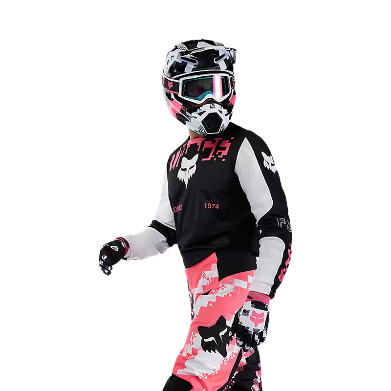 180 DIGI IMAGE JERSEY (Black/Pink) | Fox Racing