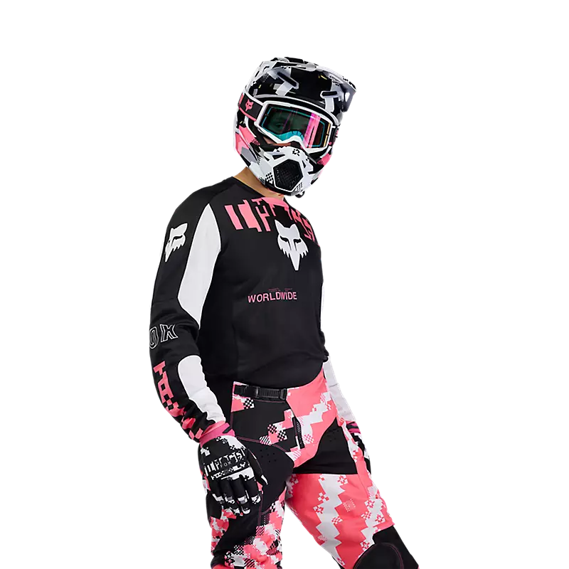 180 DIGI IMAGE JERSEY (Black/Pink) | Fox Racing