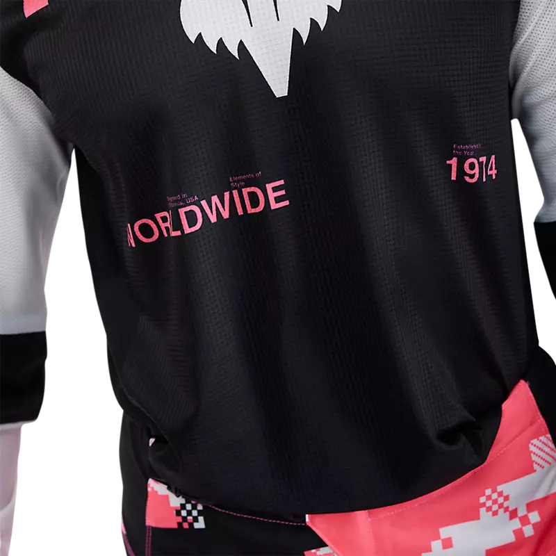 180 DIGI IMAGE JERSEY (Black/Pink) | Fox Racing
