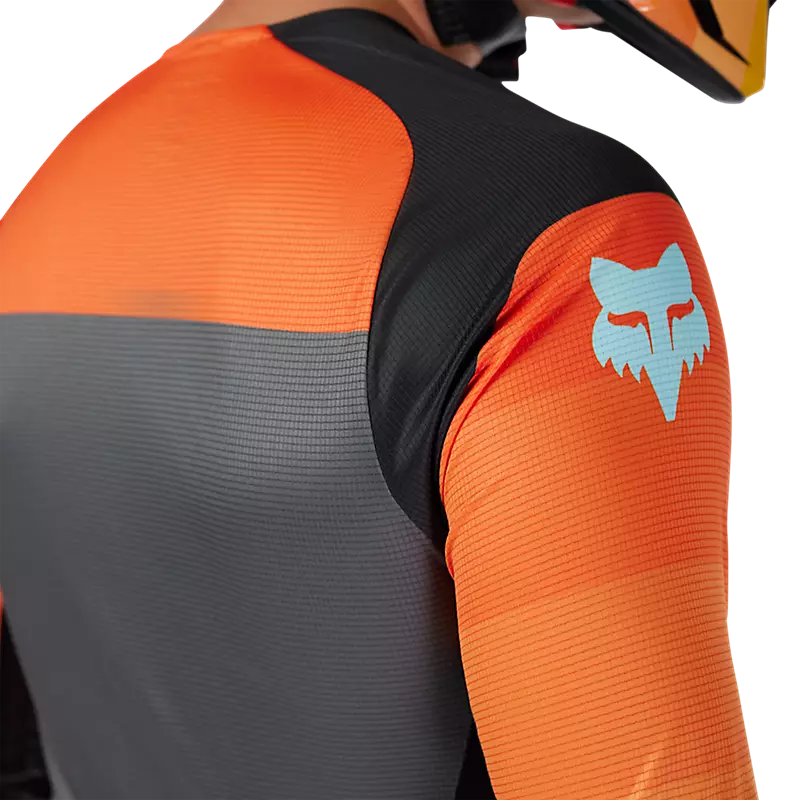 FLEXAIR GRID JERSEY (Black/Orange) | Fox Racing