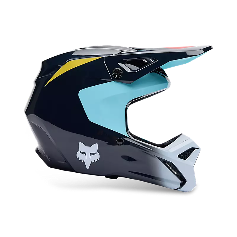 YOUTH V1 ELEVATED HELMET (Light Blue) | Fox Racing