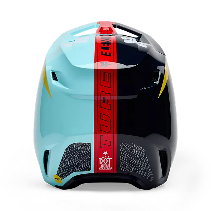 YOUTH V1 ELEVATED HELMET (Light Blue) | Fox Racing