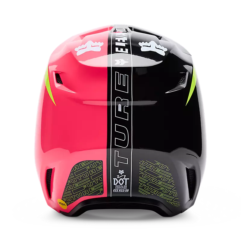 YOUTH V1 ELEVATED HELMET (Pink) | Fox Racing