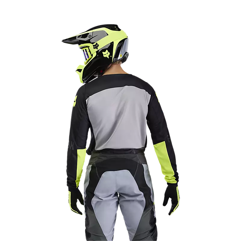180 FLOW JERSEY (Black/Yellow) | Fox Racing
