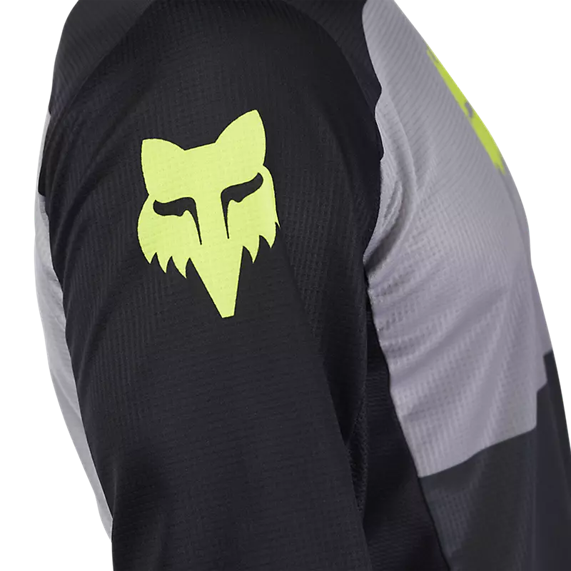180 FLOW JERSEY (Black/Yellow) | Fox Racing