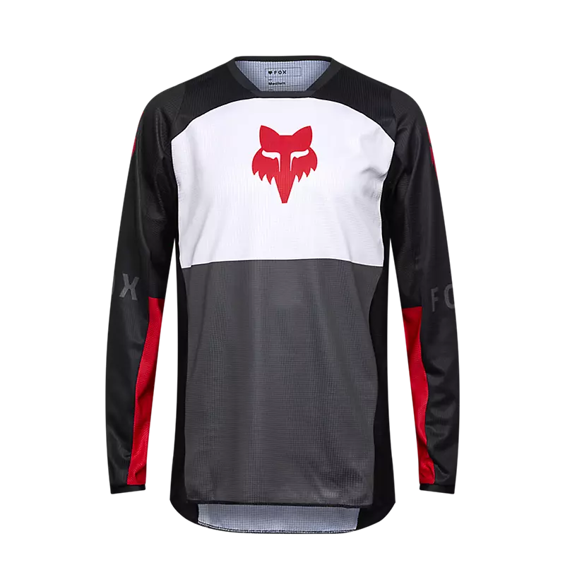 180 FLOW JERSEY (White/Red) | Fox Racing
