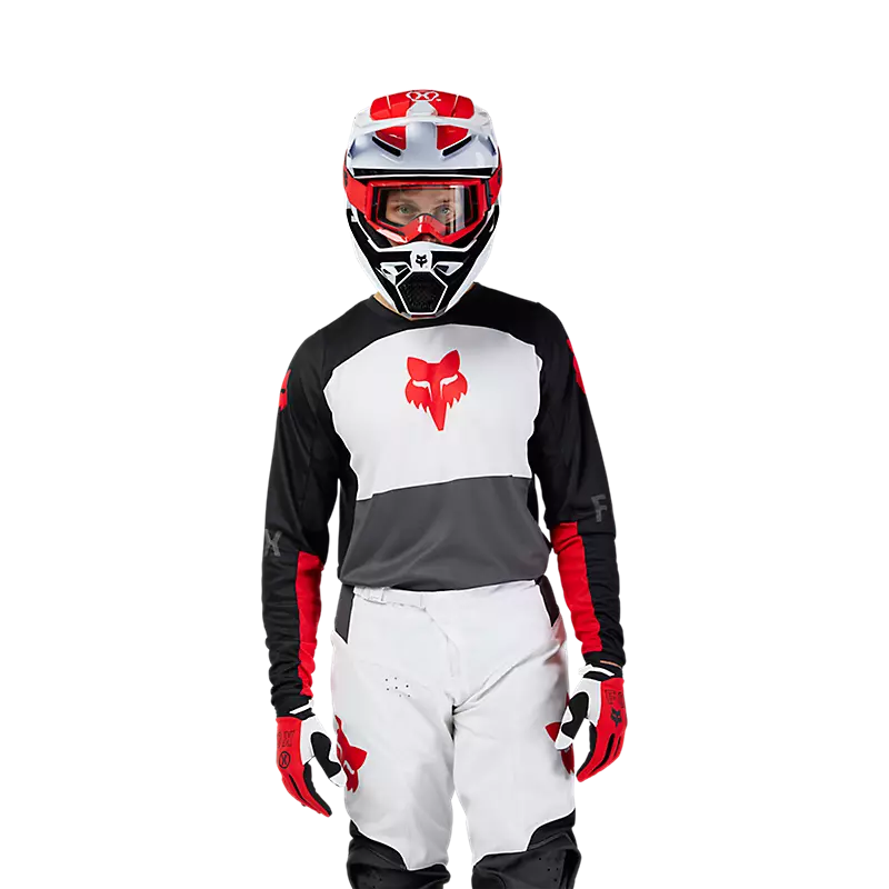 180 FLOW JERSEY (White/Red) | Fox Racing