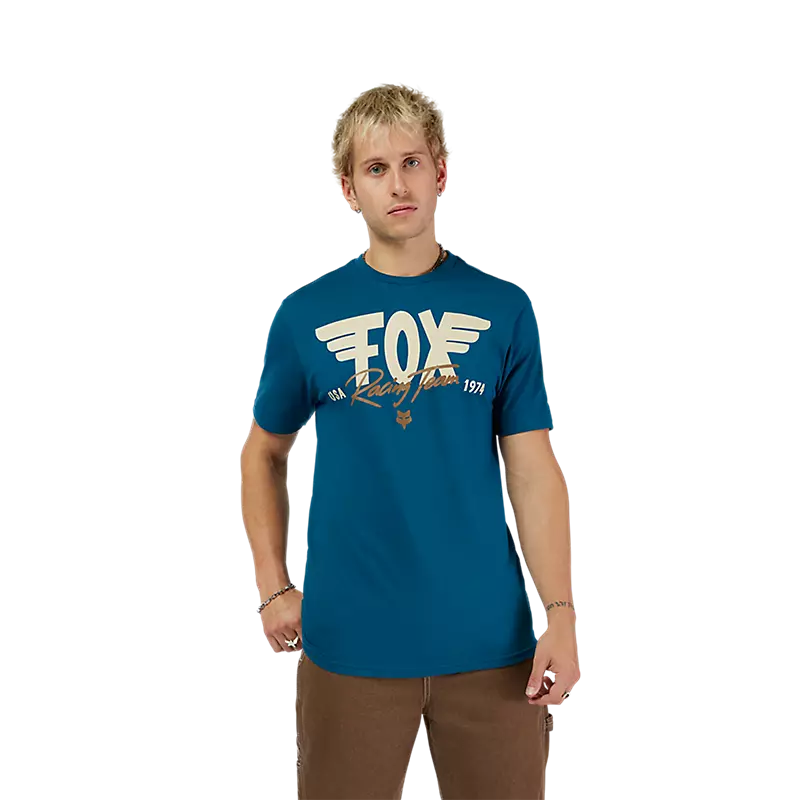 MEN'S WINGED SS PREMIUM TEE (Twilight Blue) | Fox Racing