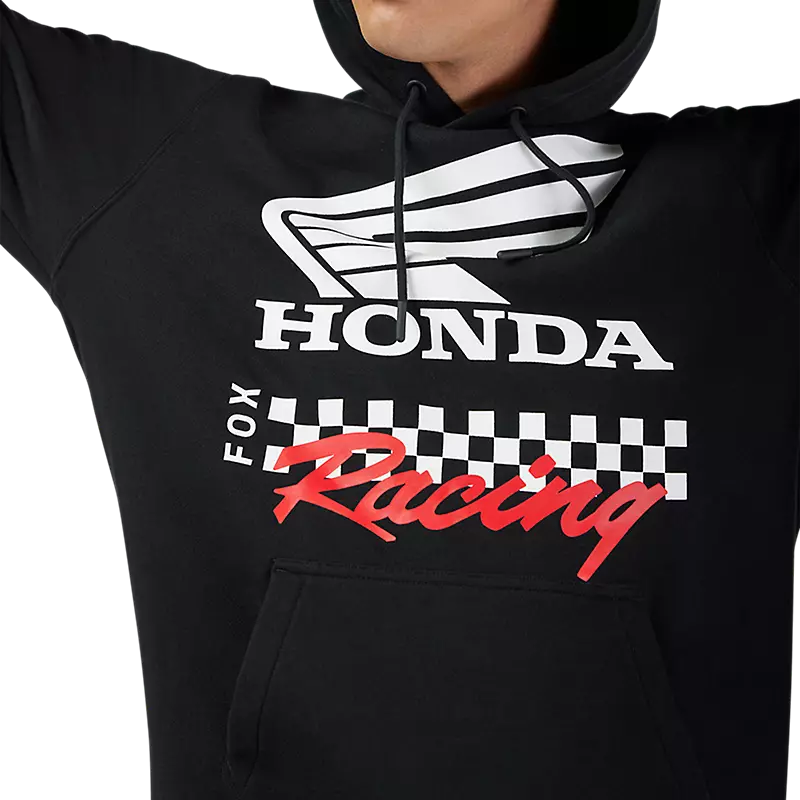 HONDA FLEECE PULLOVER (Black) | Fox Racing