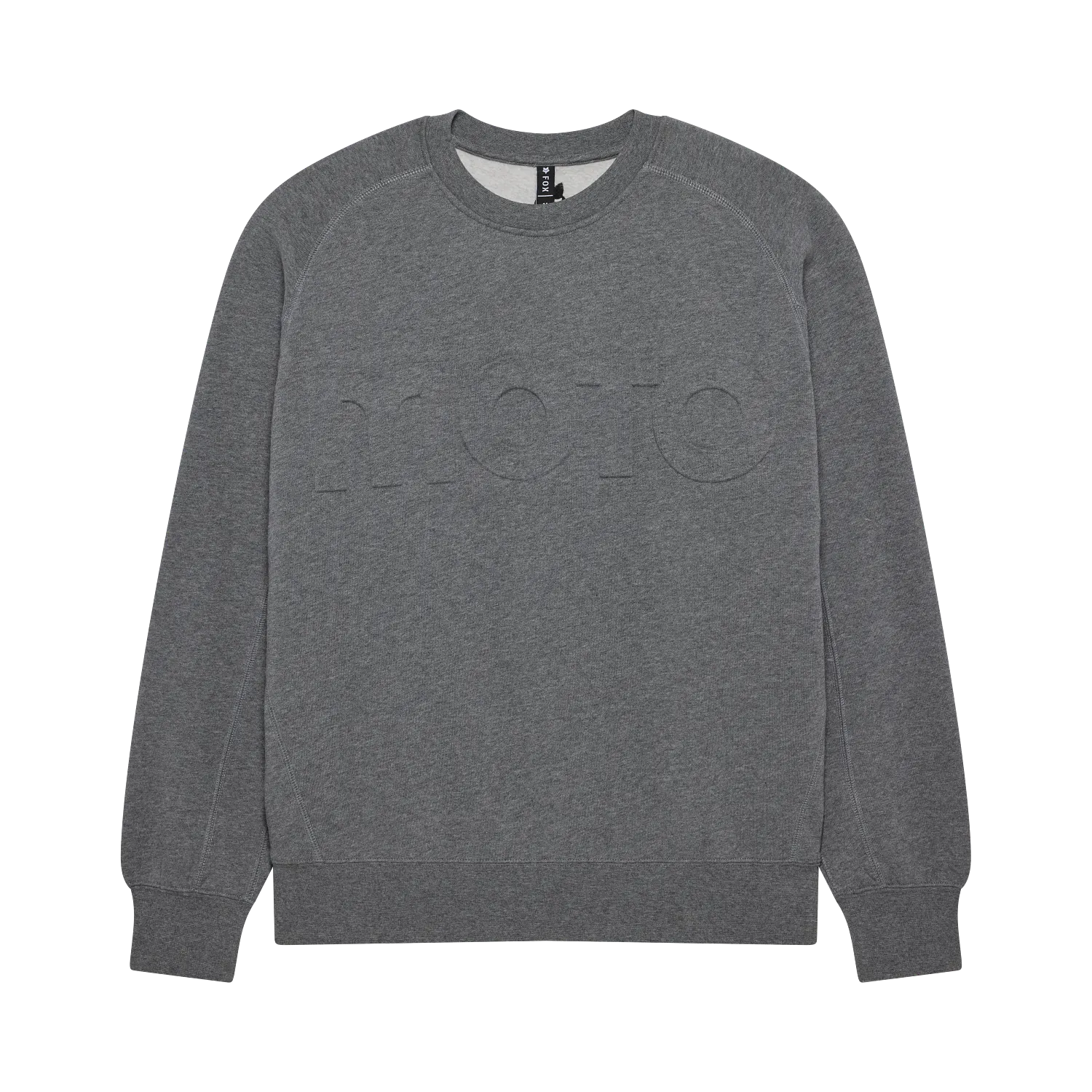 MOTO-X FLEECE CREWNECK (Heather Graphite) | Fox Racing