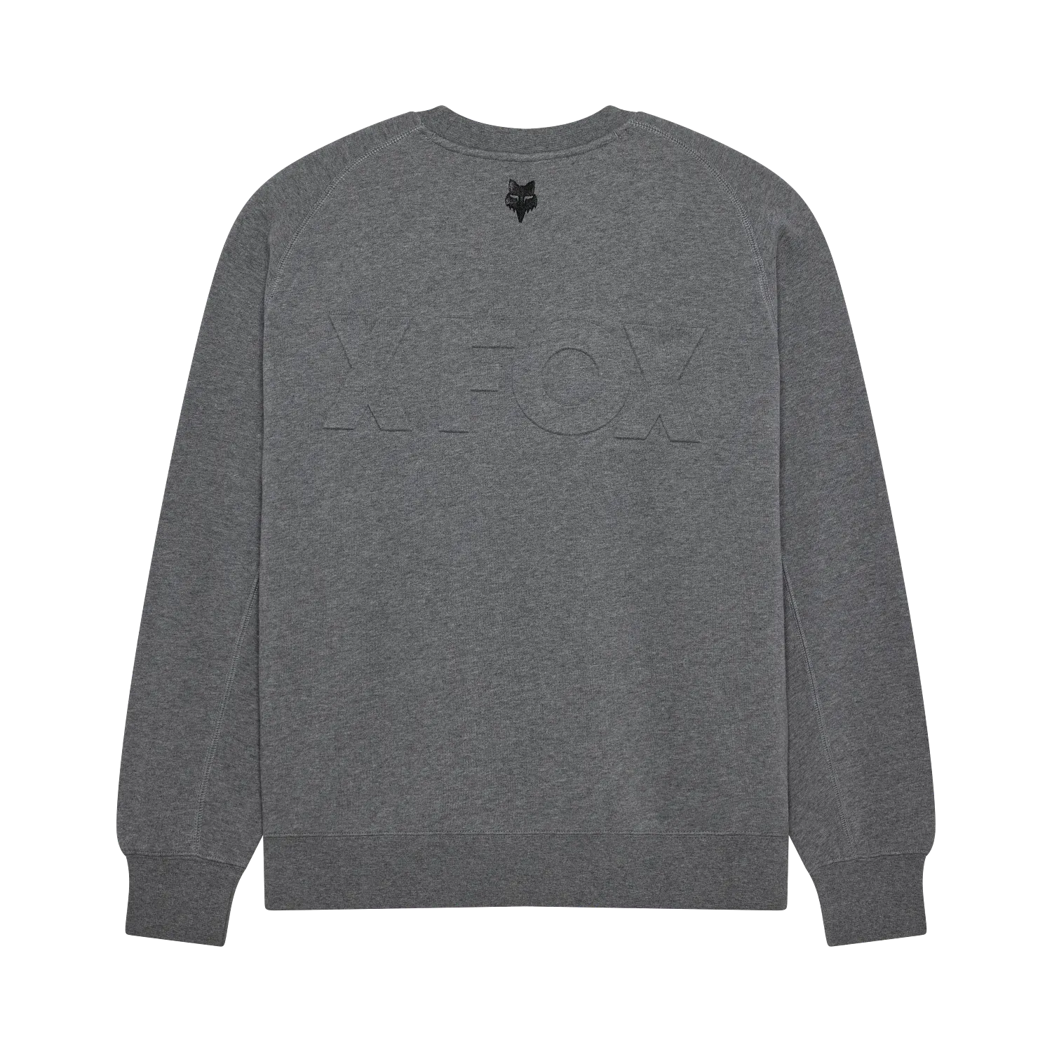 MOTO-X FLEECE CREWNECK (Heather Graphite) | Fox Racing
