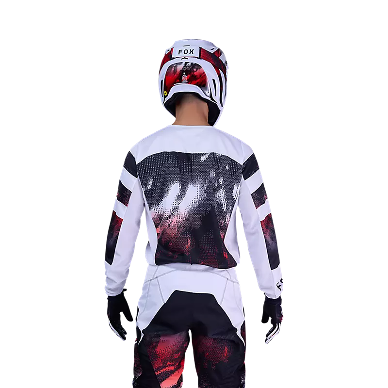 180 KAIROS JERSEY (White/Flo Red) | Fox Racing