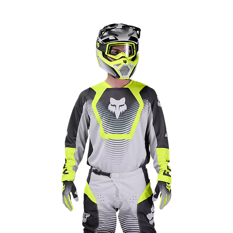 180 COLLECT JERSEY (Grey/Yellow) | Fox Racing
