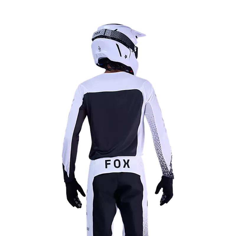FLEXAIR FRACTURE JERSEY (White/Black) | Fox Racing