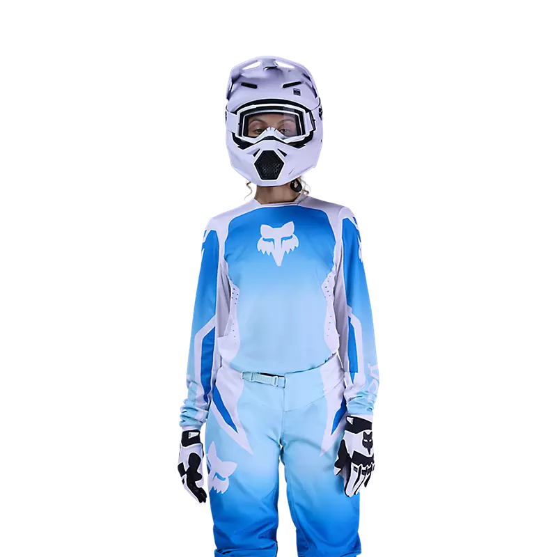 WOMEN'S 180 SHIELD JERSEY (White/Blue) | Fox Racing