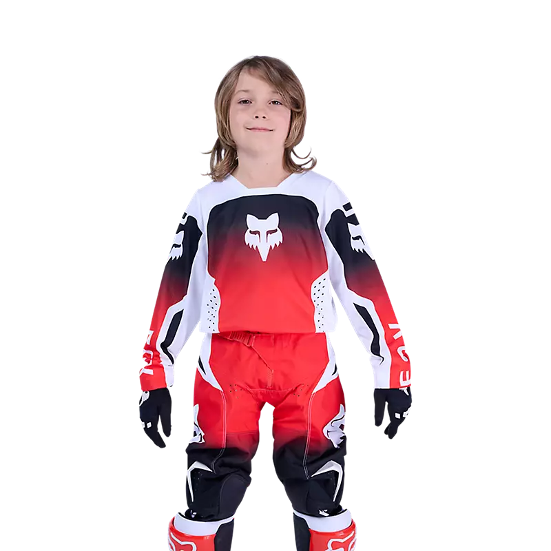 YOUTH 180 SHIELD JERSEY (Flo Red) | Fox Racing