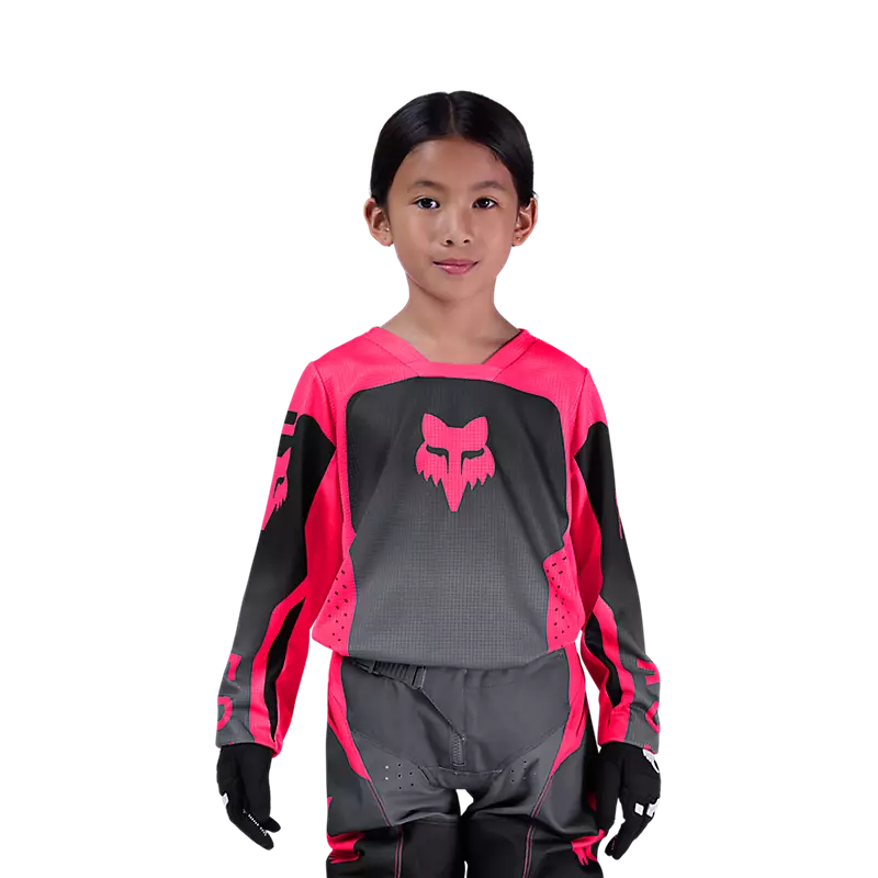 YOUTH 180 SHIELD JERSEY (Black/Pink) | Fox Racing
