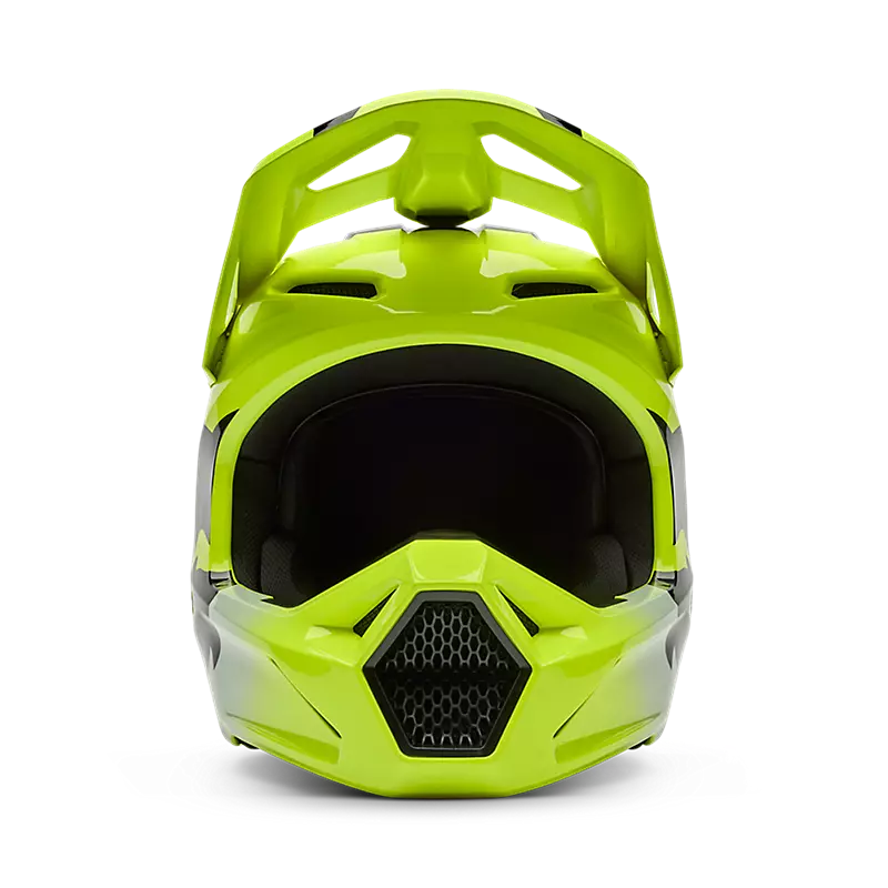 YOUTH V1 SHIELD HELMET (Flo Yellow) | Fox Racing