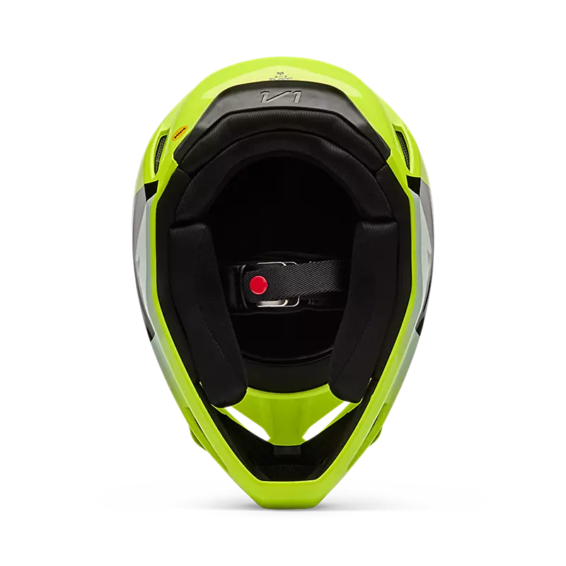 YOUTH V1 SHIELD HELMET (Flo Yellow) | Fox Racing