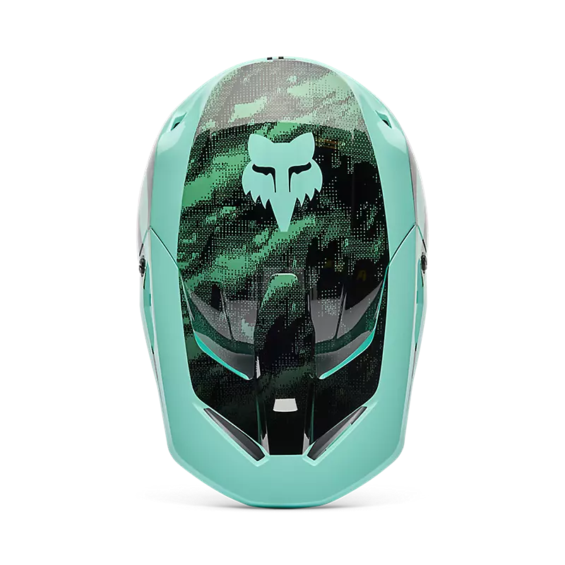 YOUTH V1 KAIROS HELMET (Turquoise) | Fox Racing