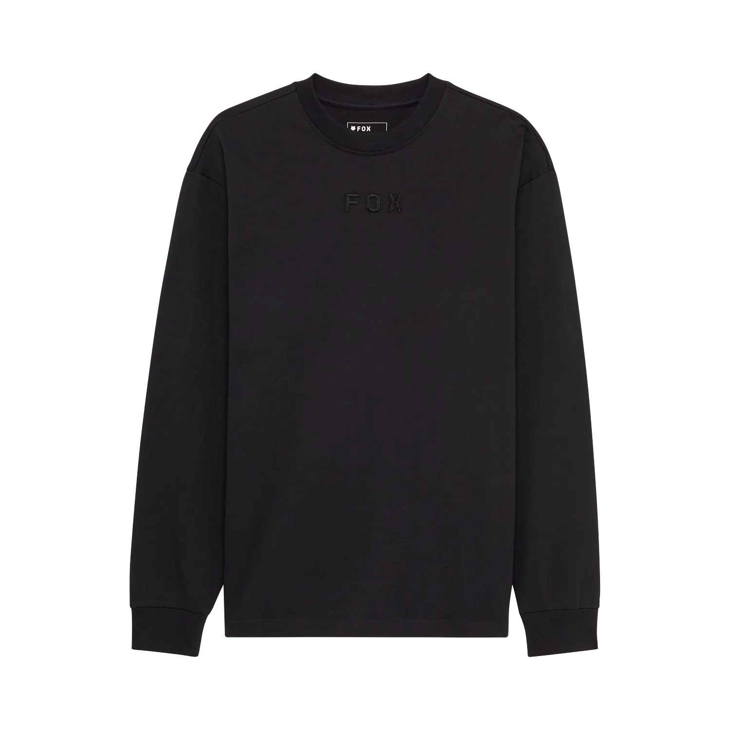 WORDMARK OVERSIZED LS TEE (BLK) | Fox Racing