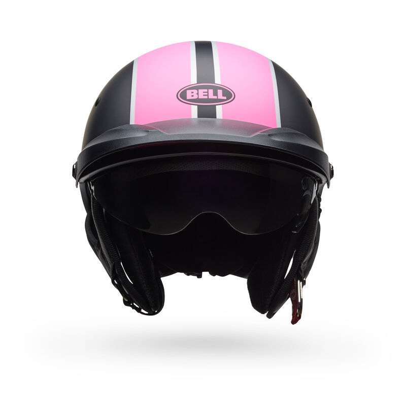 PIT BOSS HELMET (Pinned Matte Black/Pink) | BELL