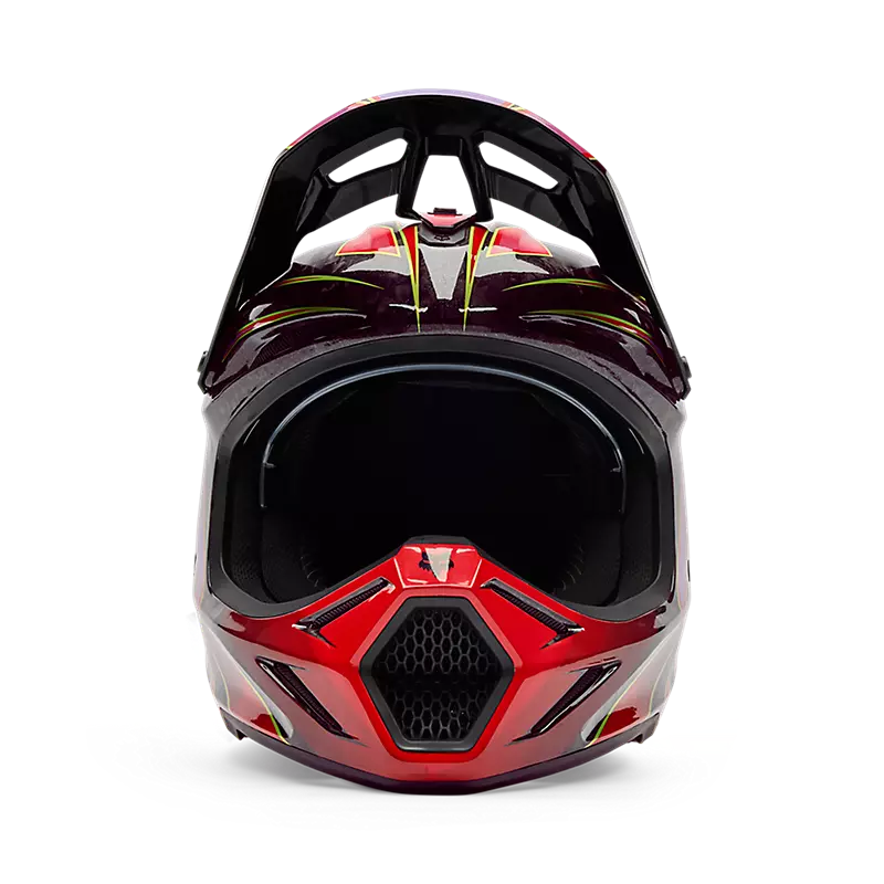 V3 RS CANVAS HELMET (Red) | Fox Racing
