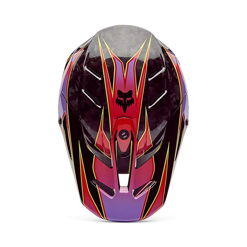 V3 RS CANVAS HELMET (Red) | Fox Racing