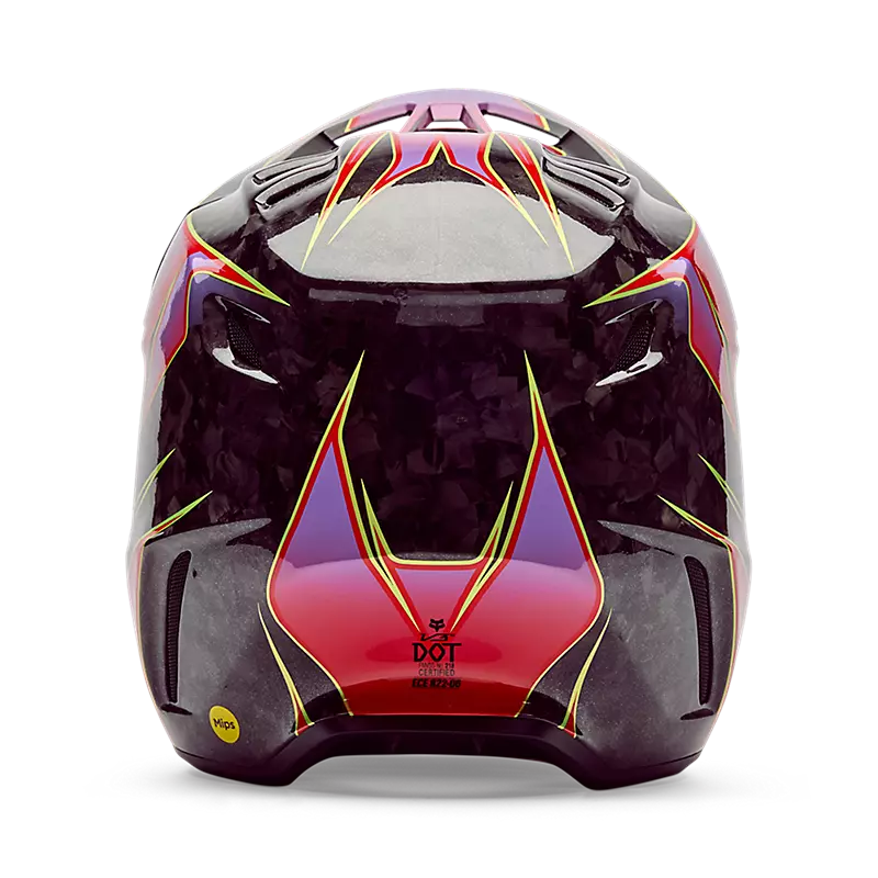 V3 RS CANVAS HELMET (Red) | Fox Racing
