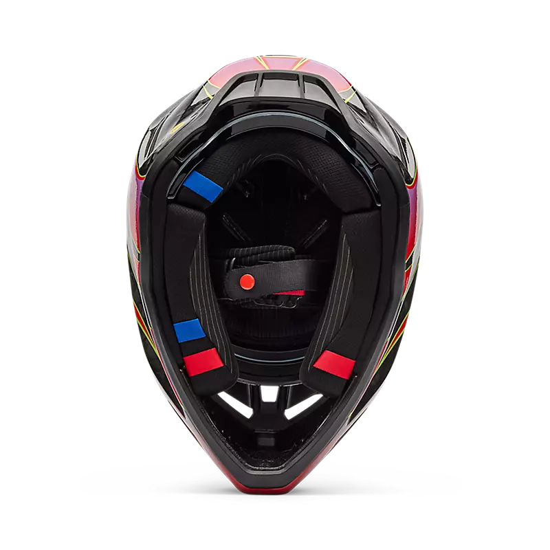 V3 RS CANVAS HELMET (Red) | Fox Racing