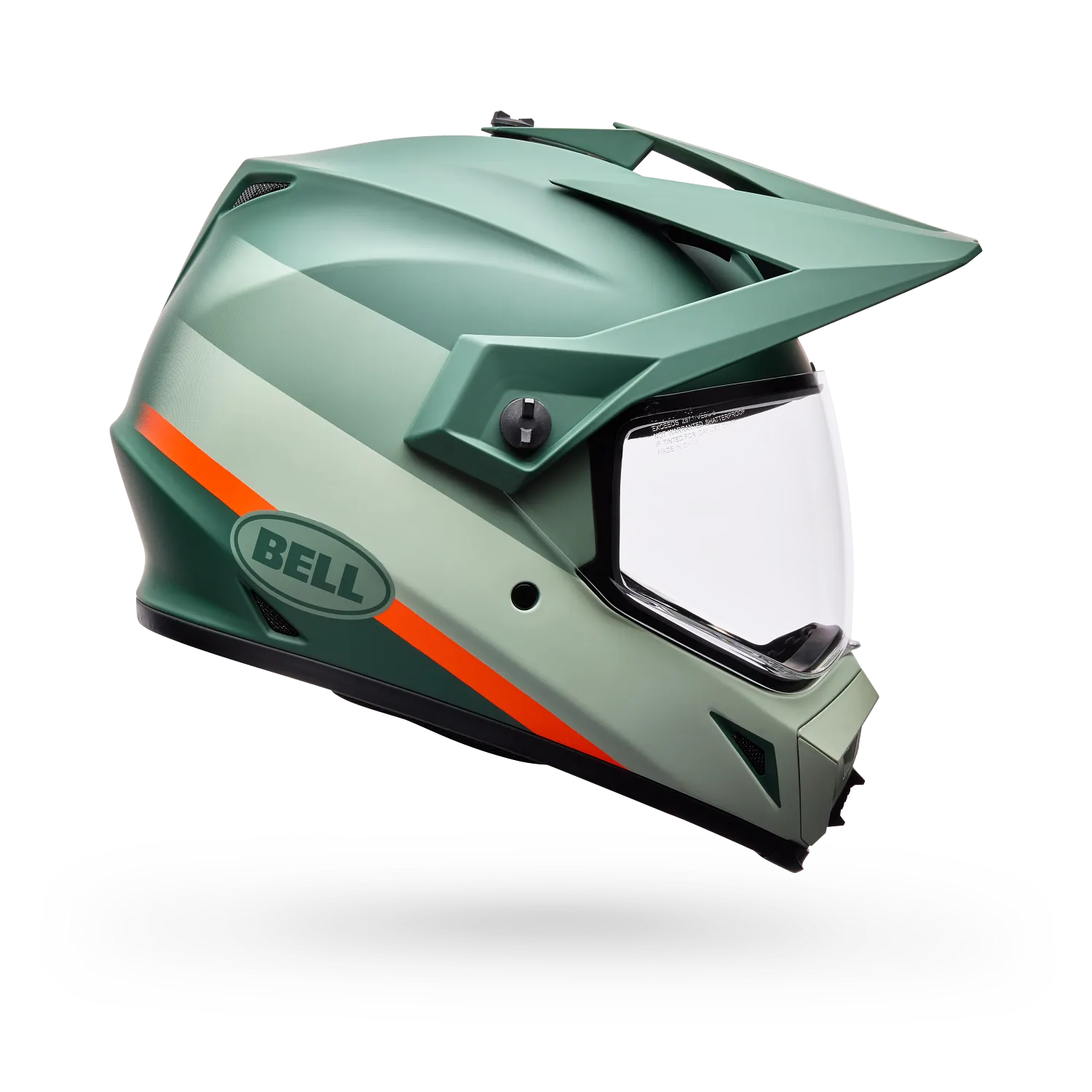 MX-9 ADV MIPS HELMET (Green/Orange) | BELL