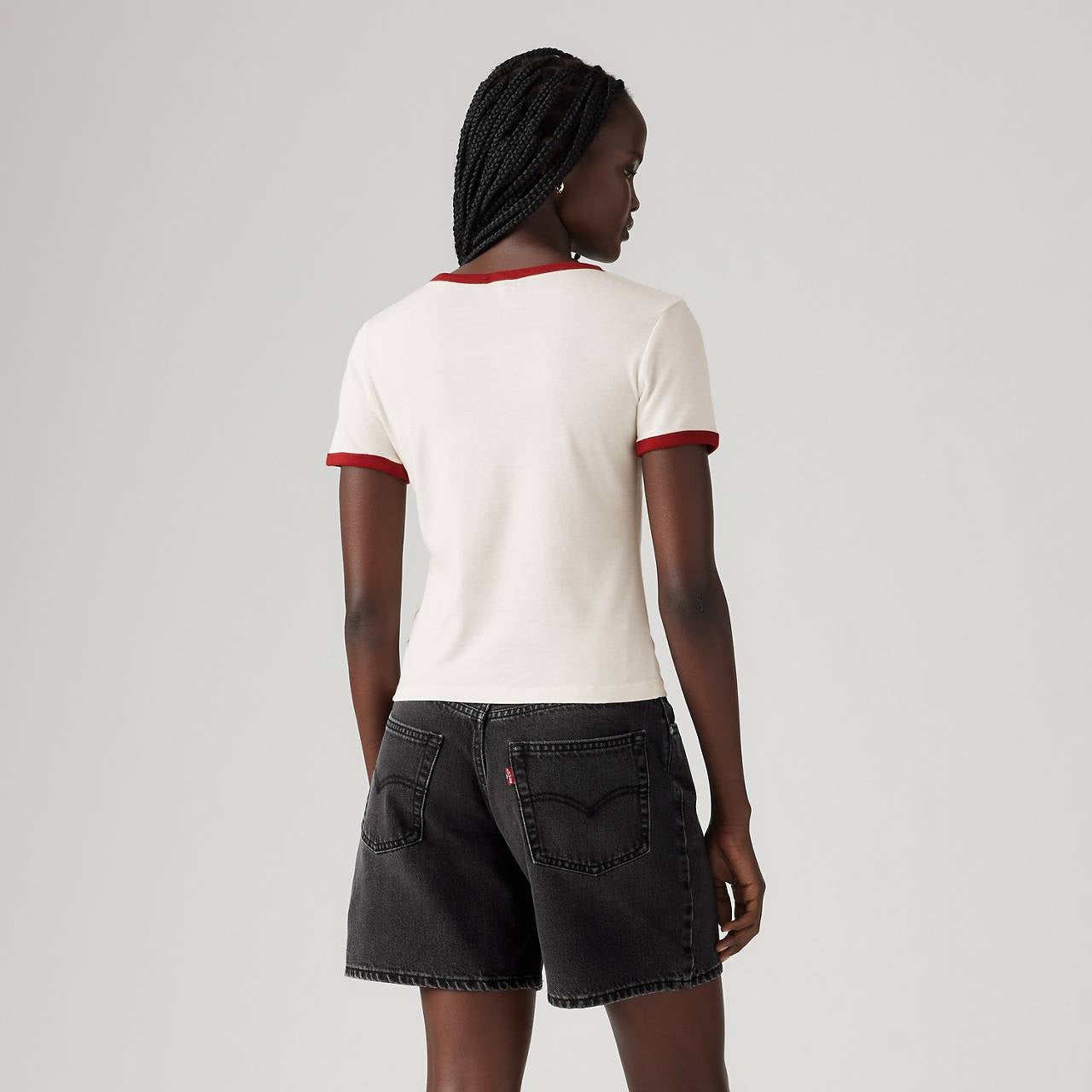 WOMEN'S GRAPHIC RINGER RICKIE'S T-SHIRT | LEVI'S