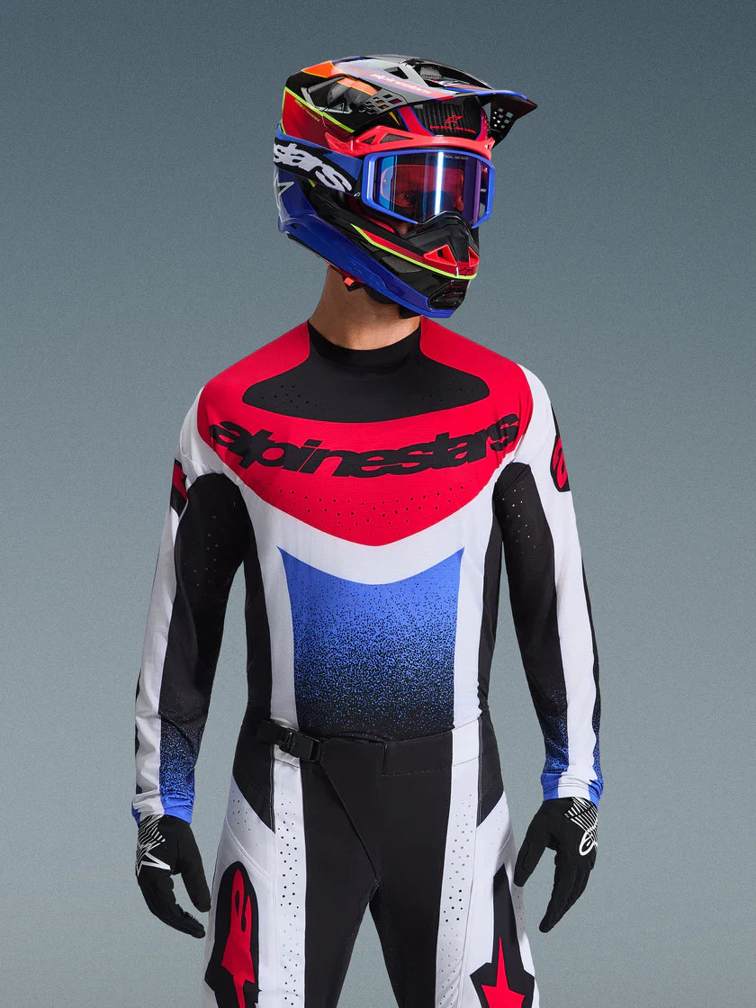 TECHSTAR KNIF JERSEY (Black/White/Red) | ALPINESTARS