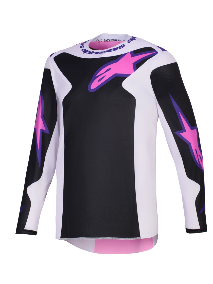 FLUID GRID JERSEY (Black/Grey/Purple) | ALPINESTARS