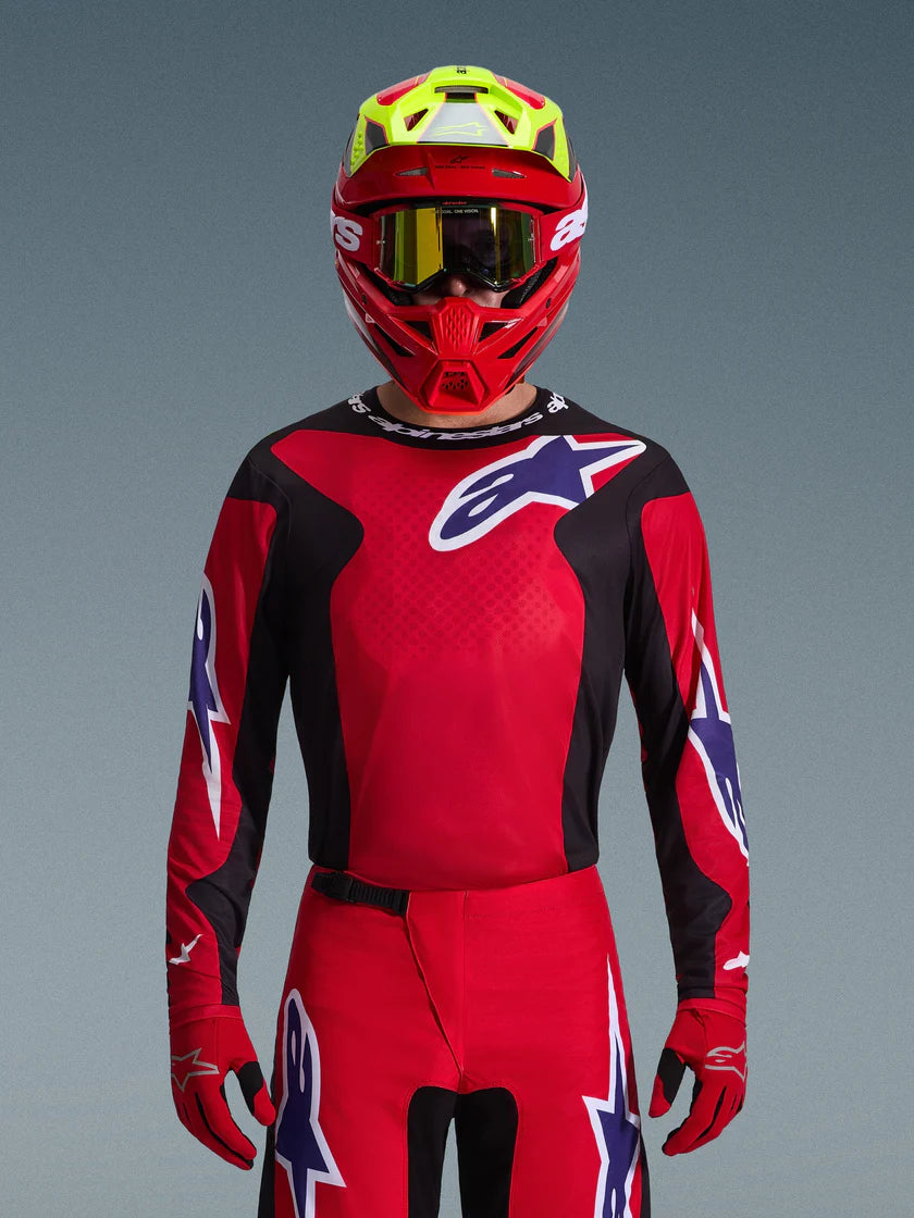 FLUID GRID JERSEY (Red/Black/Purple) | ALPINESTARS