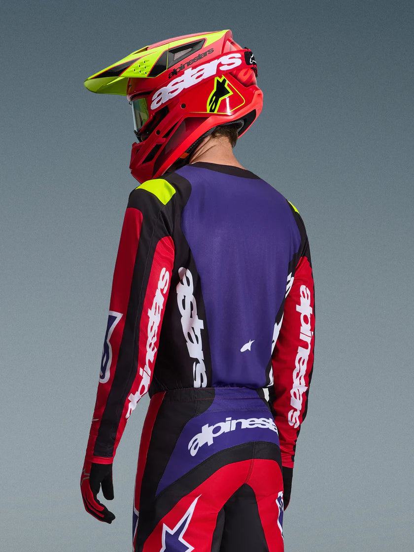 FLUID GRID JERSEY (Red/Black/Purple) | ALPINESTARS